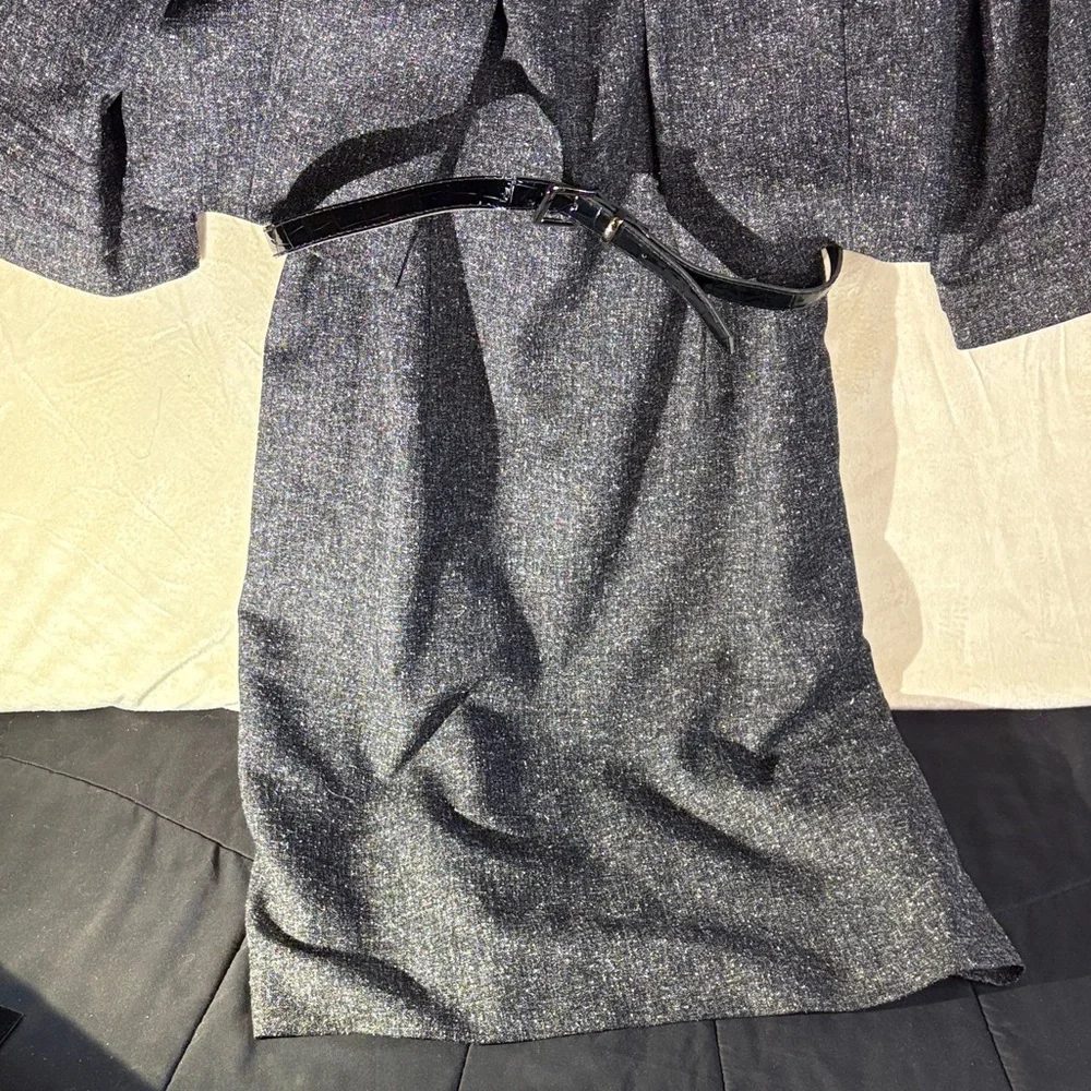 Jessica Howard Gray Women's Jacket & dress set size 12 - Picture 3 of 11